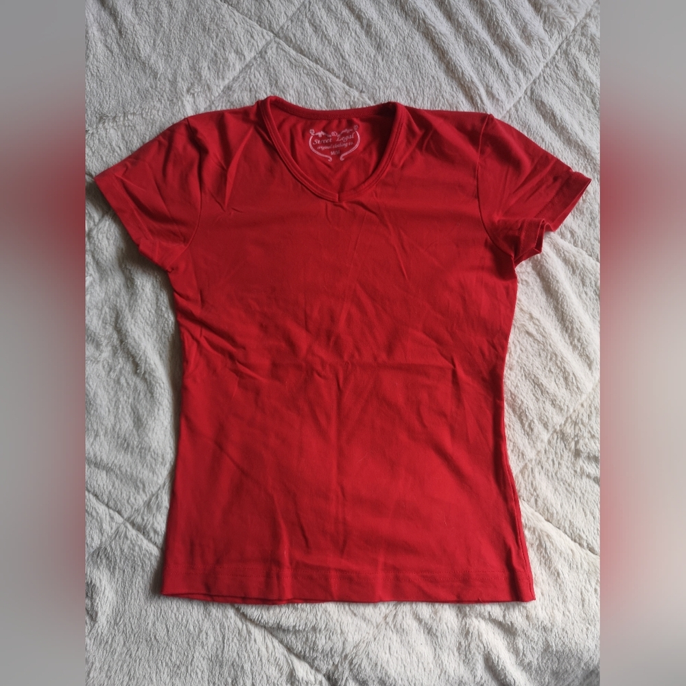 NWOT Red Women's Top